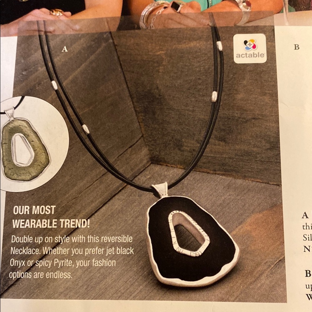 Silpada double take necklace